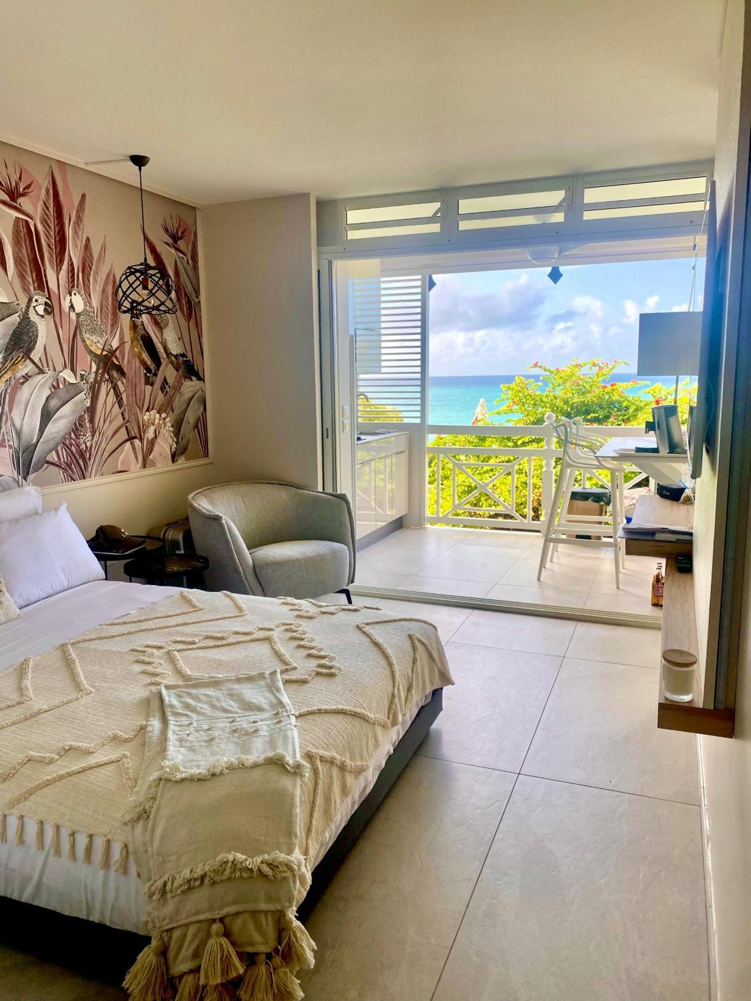 Diadora Au Magnifique Panorama - Studio Neuf De Prestige Vue Mer Le Diamant Bagian luar foto